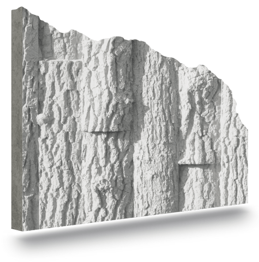 Bark Concrete Liner
