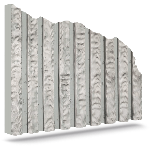 Concrete formliner, Reckli