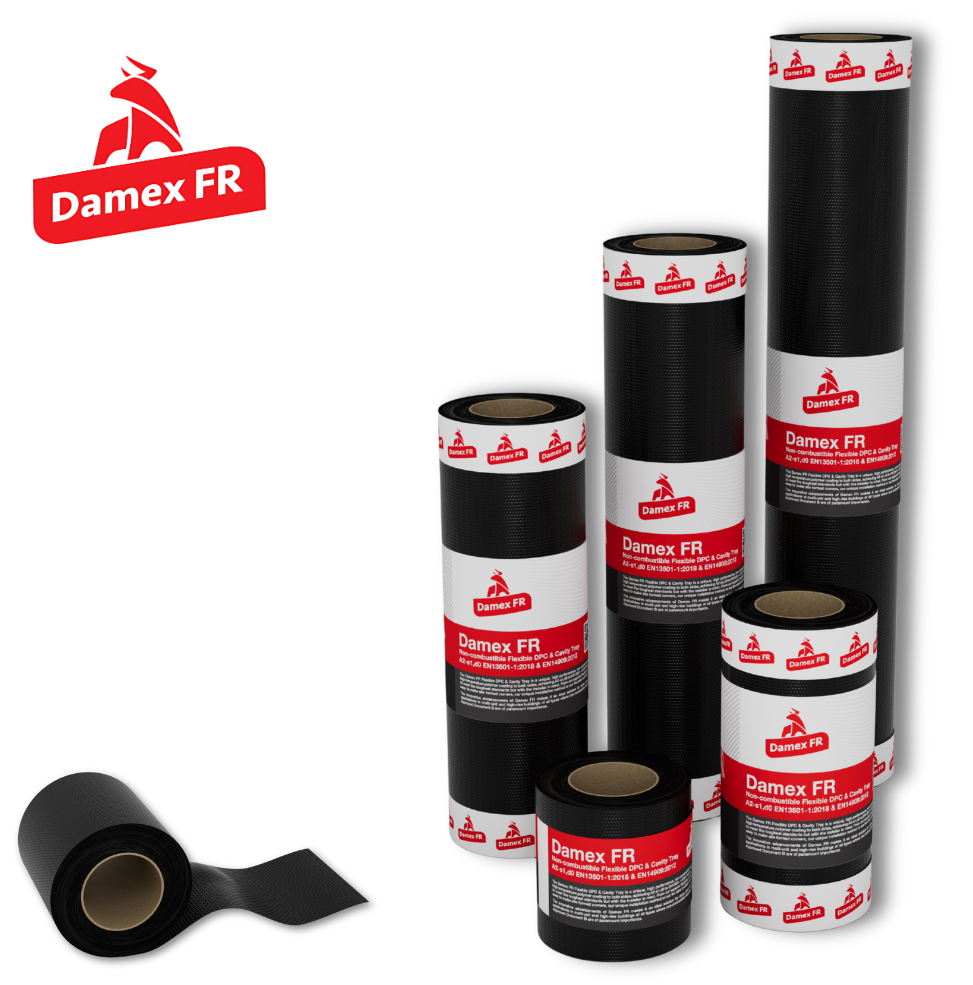 Damex FR Non-Combustible Damp Proof Course & Cavity Tray