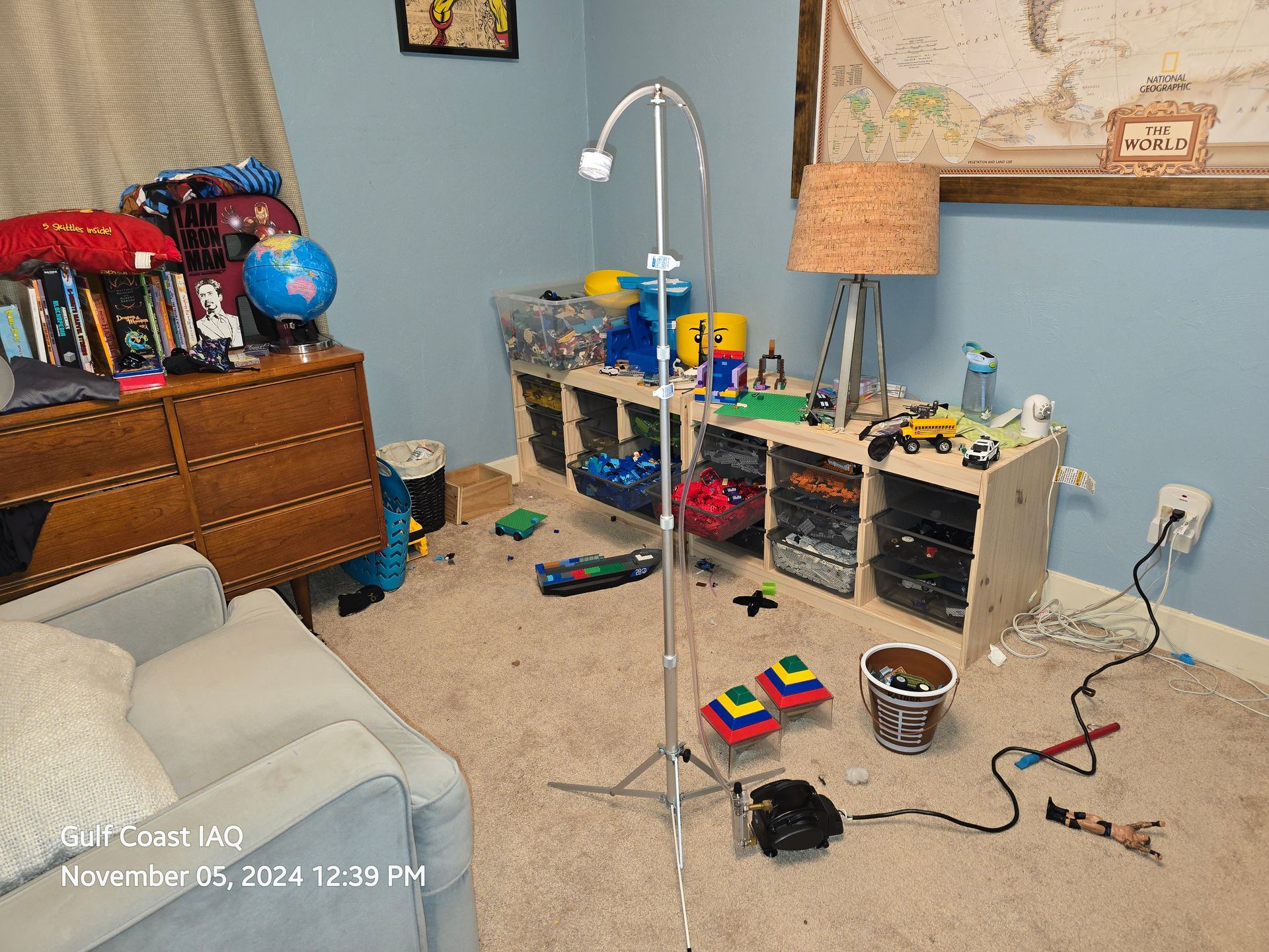 Air sampling for mold in the Florida panhandle