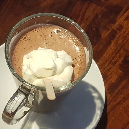 Schokolade mit Eis