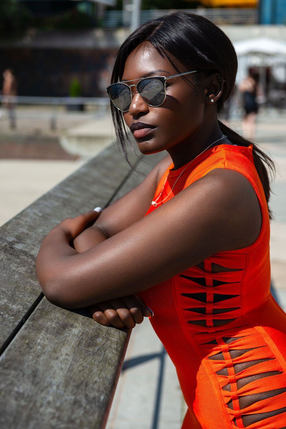 Kreatives Outdoor Portrait Hamburg