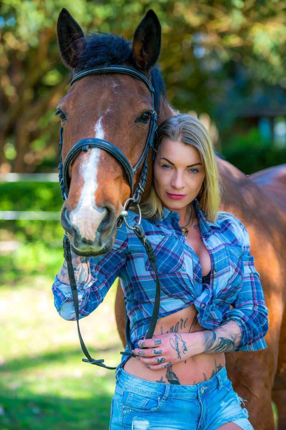 Kreative Portraitaufnahme in Ahrensburg