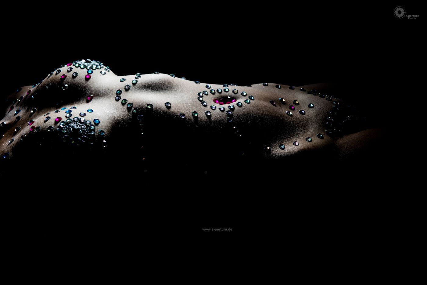 Juwelen auf dem Körper