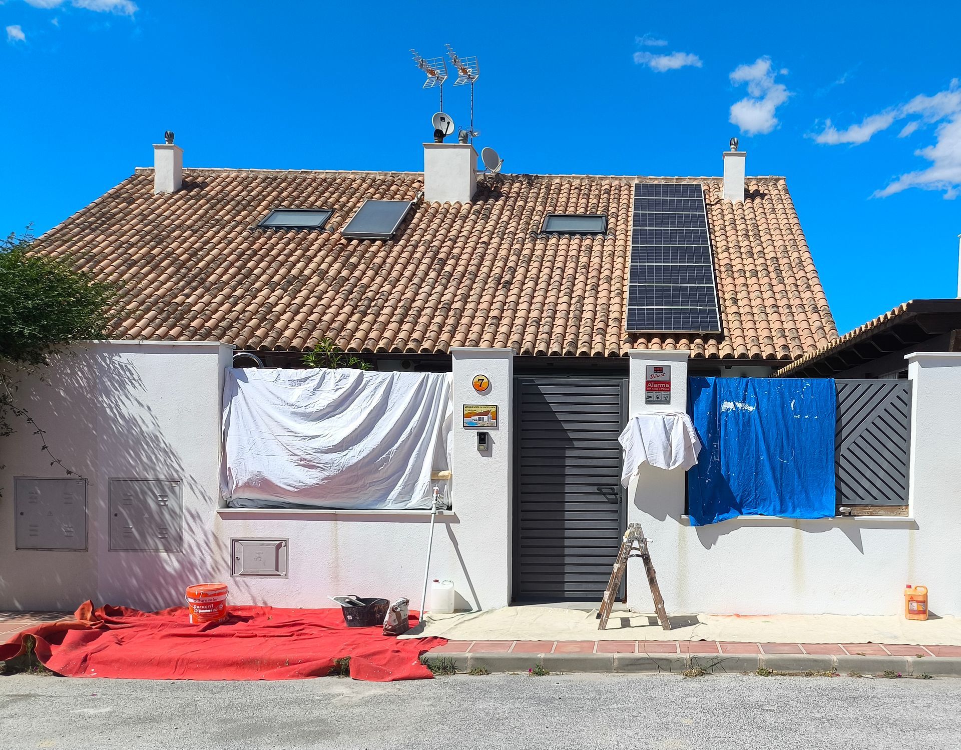 pintar muro en alhaurin