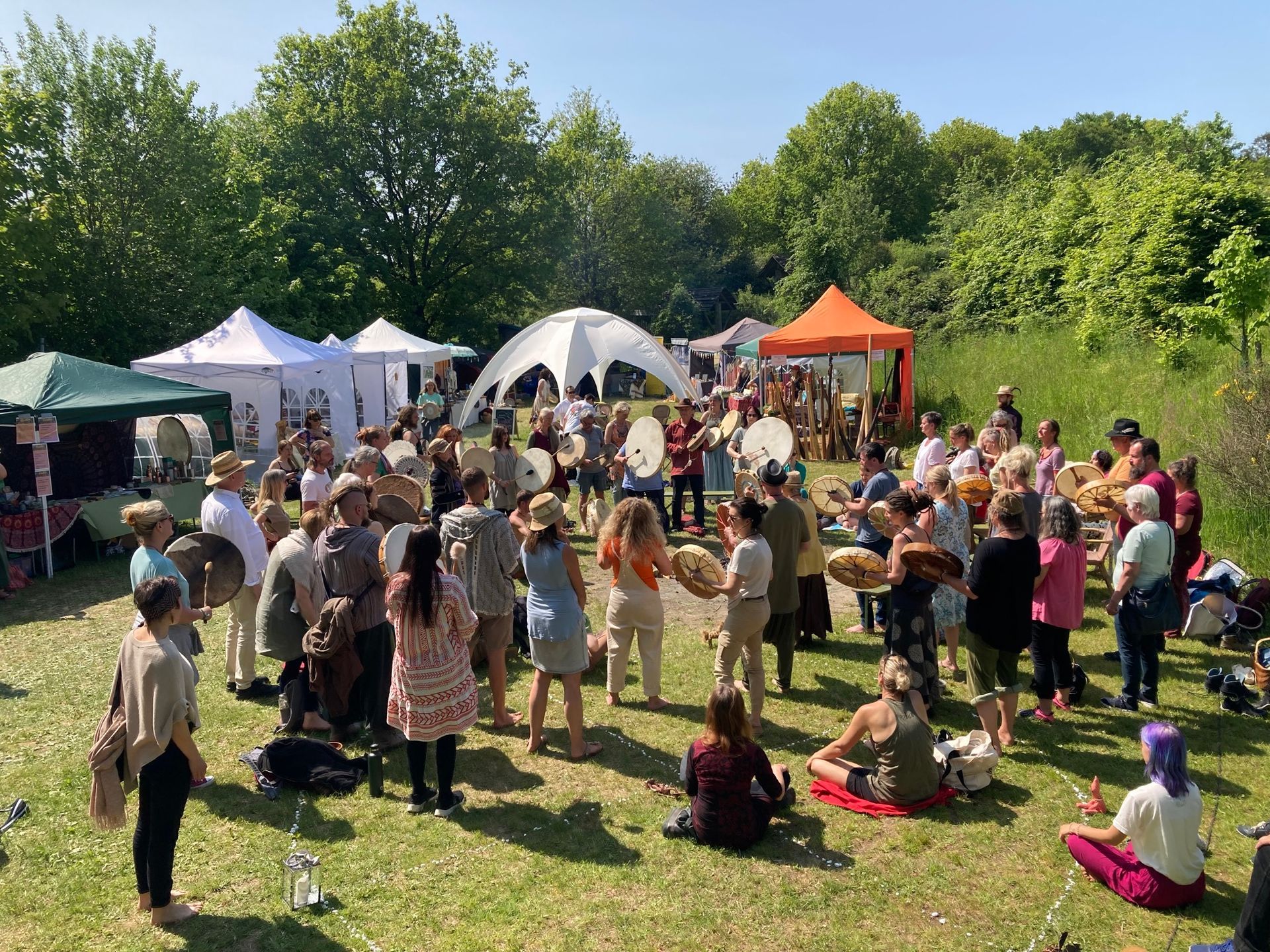 schamanisches Festival in Deutschland