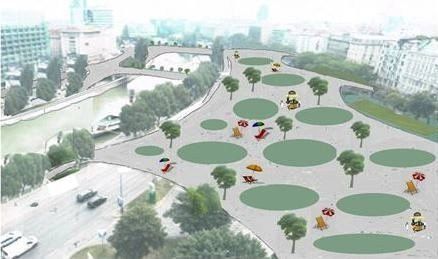 Wien Schwedenplatz Neugestaltung