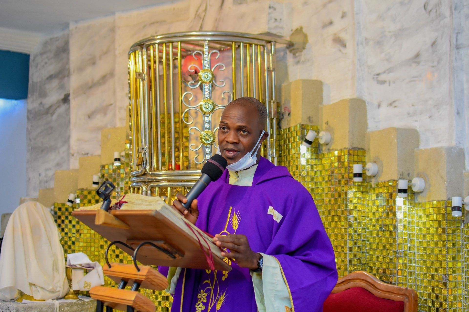 The Consecration of the Adoration Centre by TGOF.