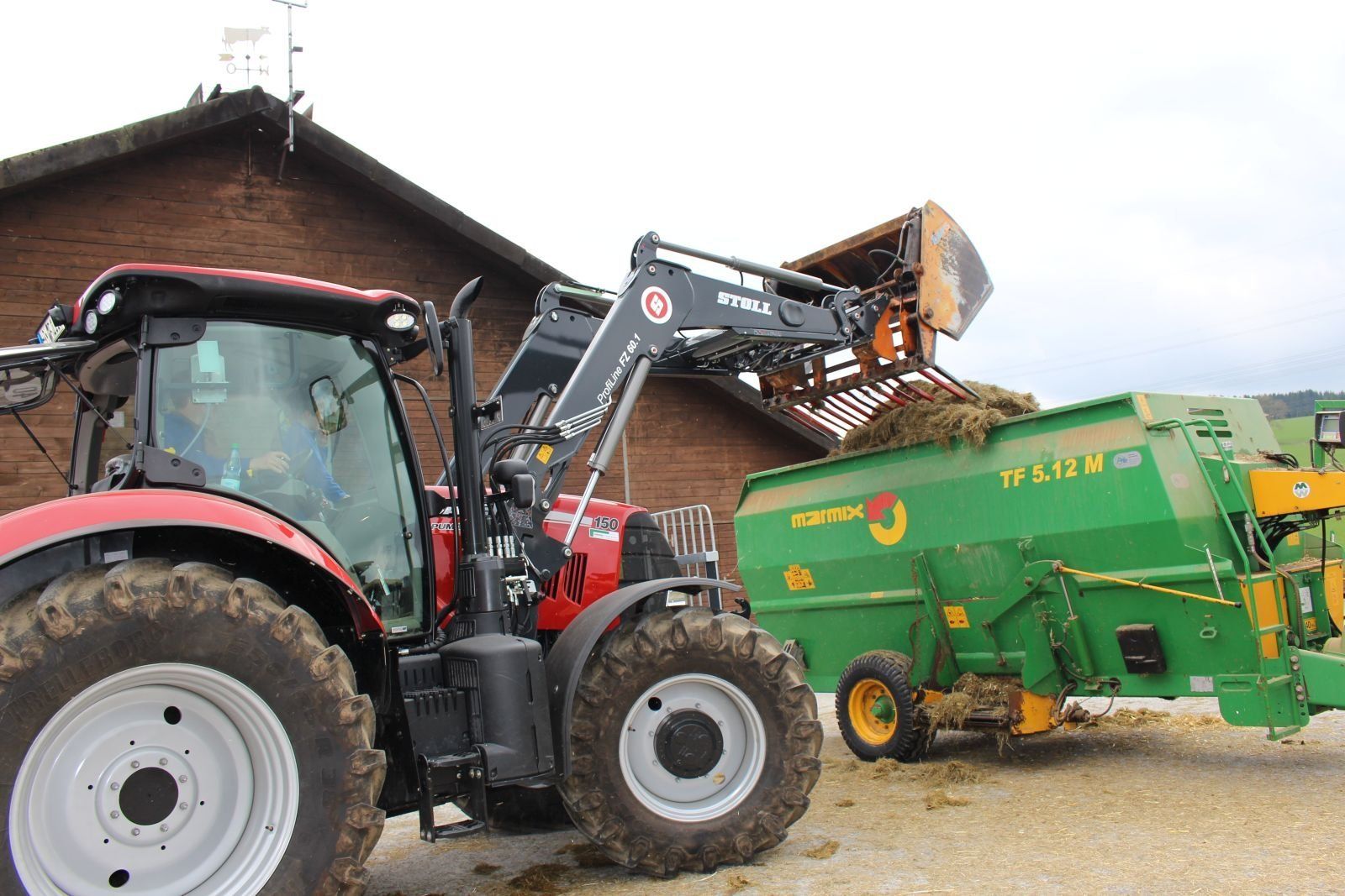 Fütterung der Rinder