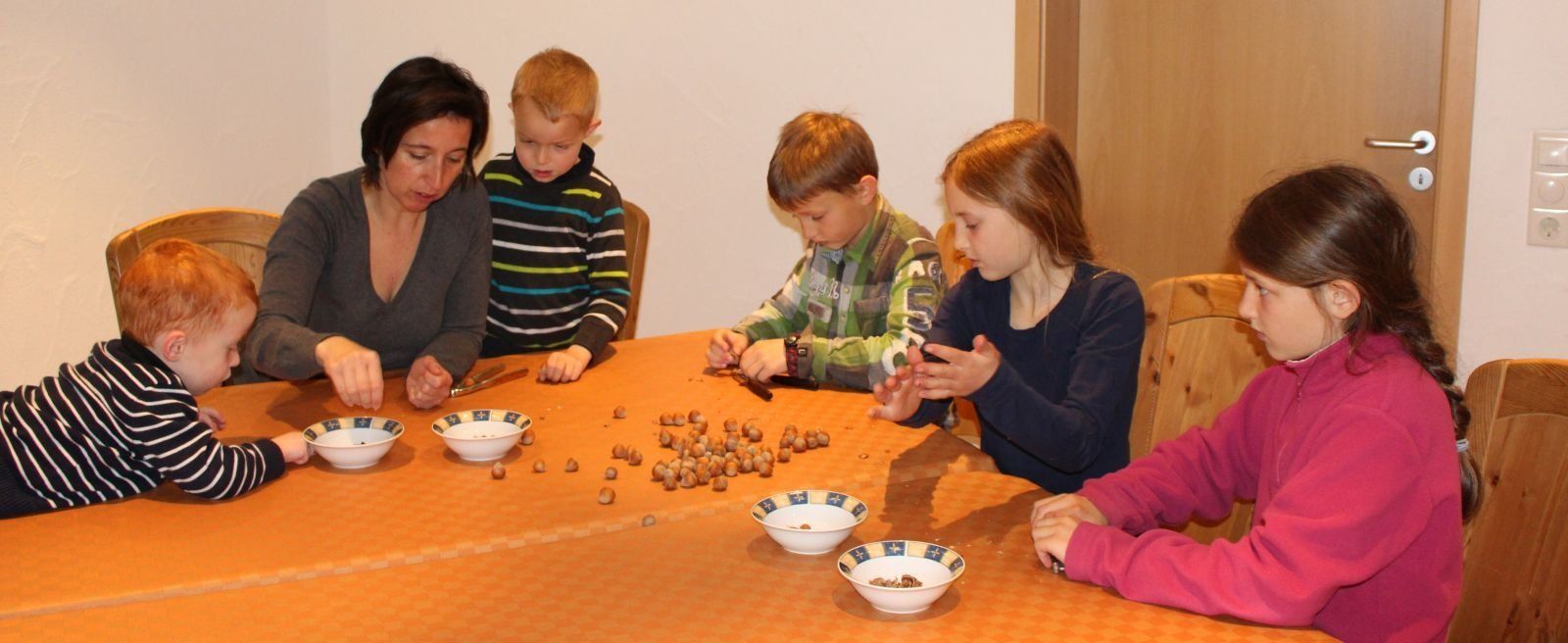 Nüsse knacken, Nuss-Schoko-Creme selbst herstellen