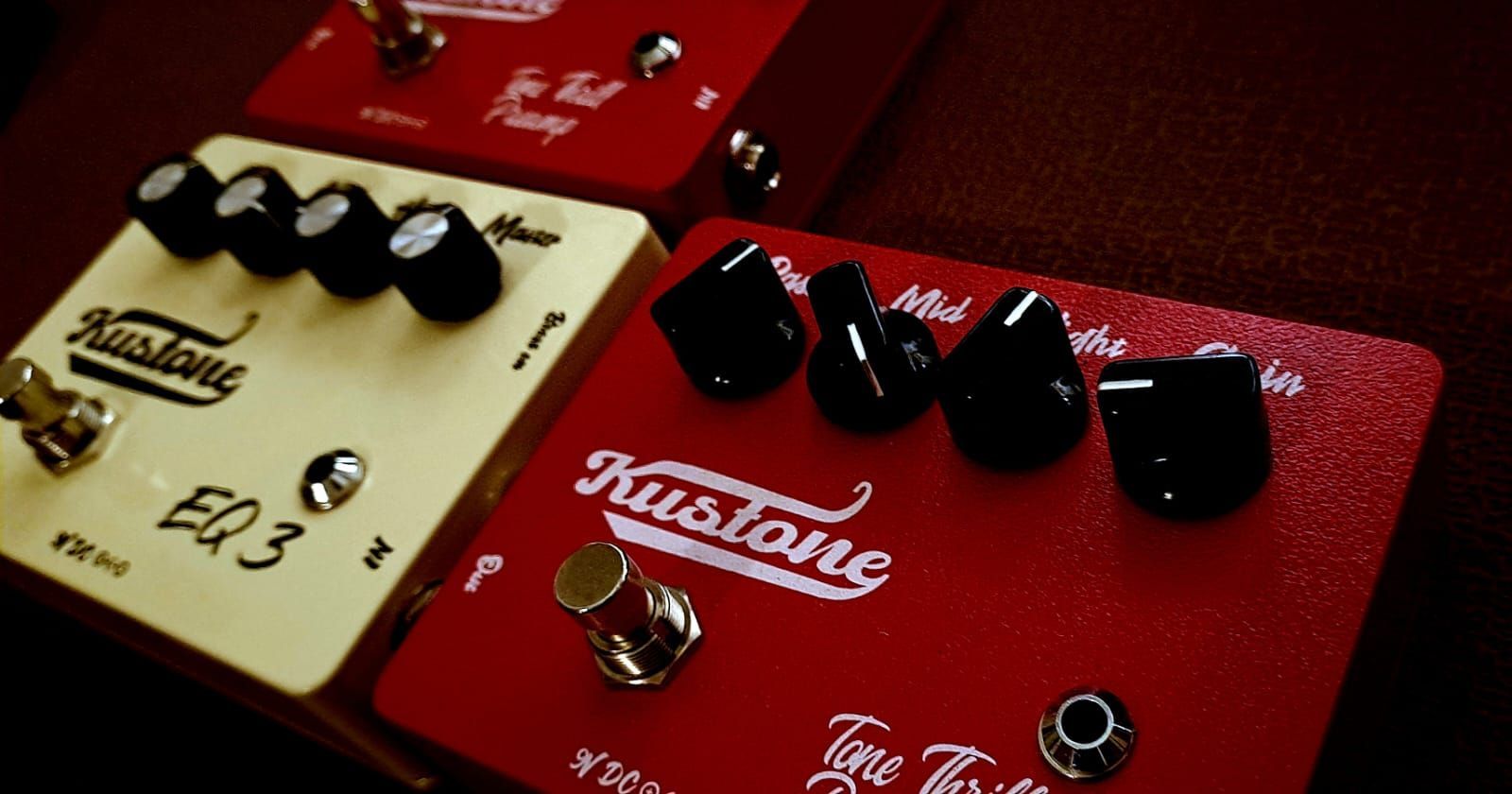 pedale d'effet kustone guitare et basse