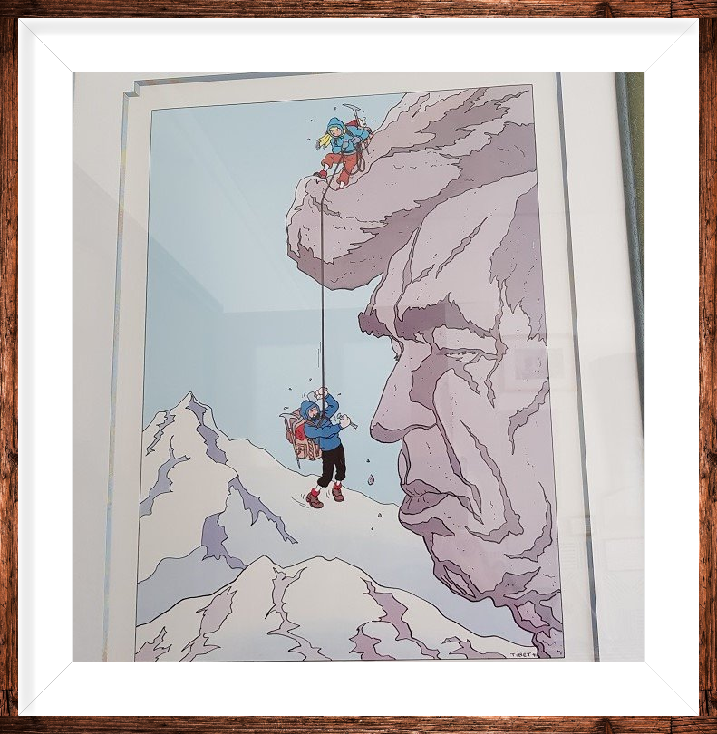 Affiche Tintin