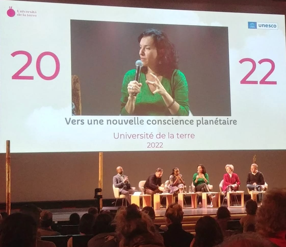 Amélie Rouvin conférence Université de la Terre 2022