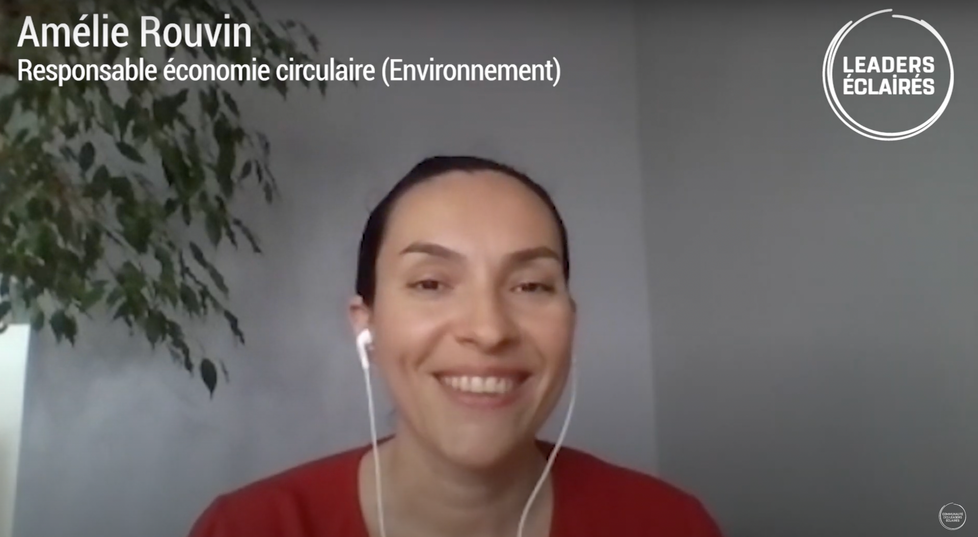 Amélie Rouvin en webinar interview