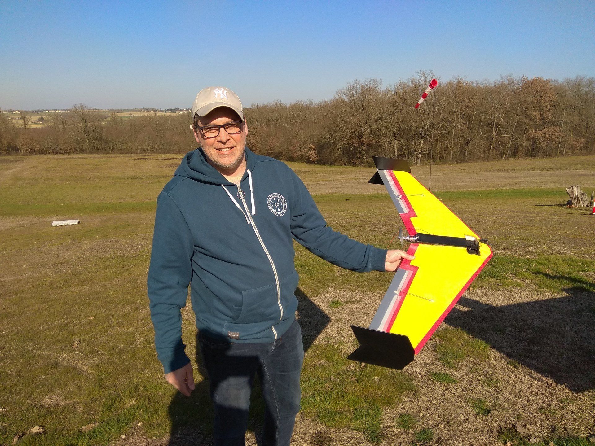 Yann et son aile volante