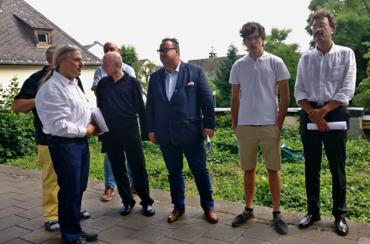 Besuch des Staatssekretärs Andy Becht Besuch des Staatssekretärs Andy Becht