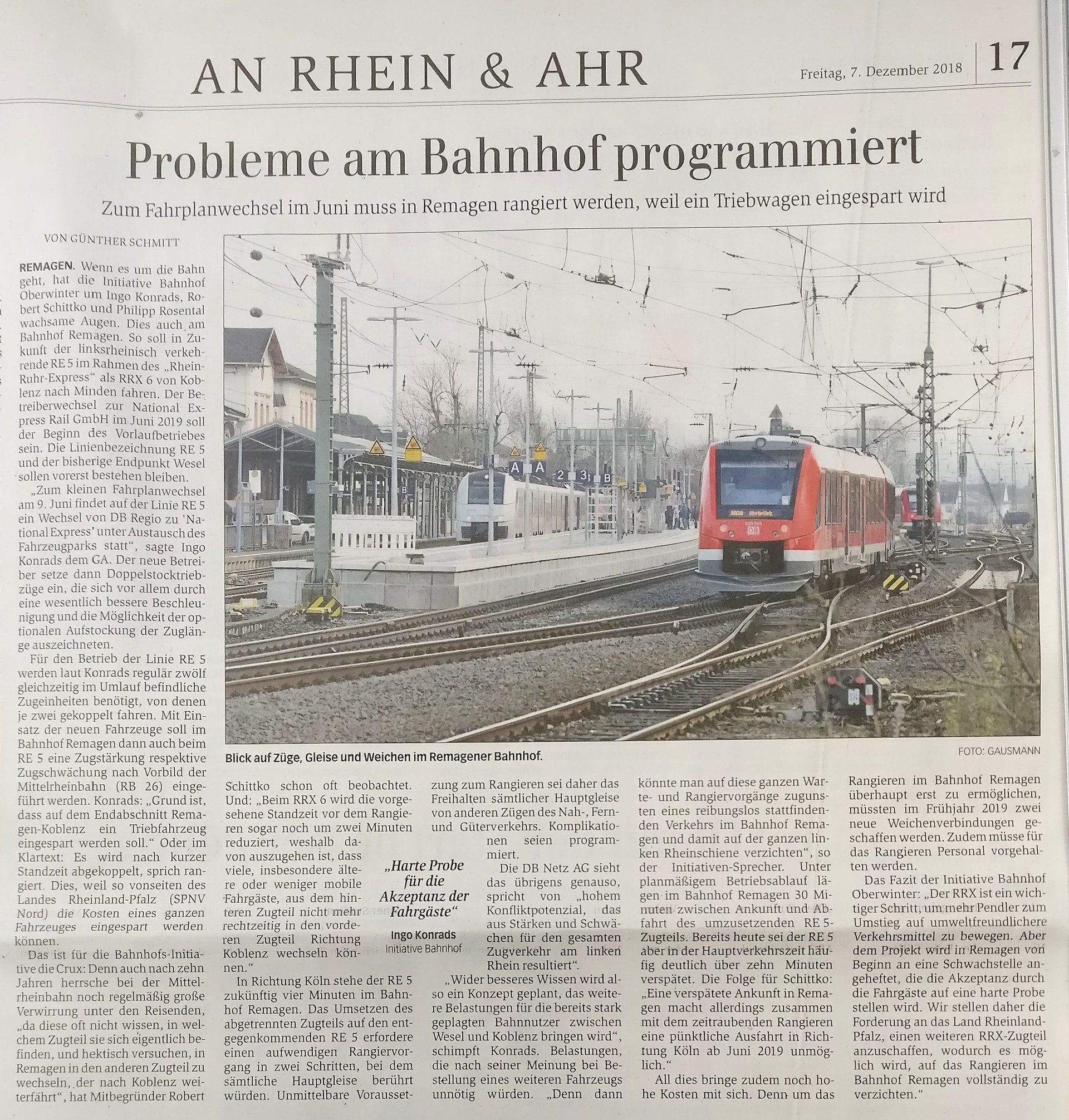 Bonner GA 2018 Bonner General-Anzeiger 7. Dezember 2018