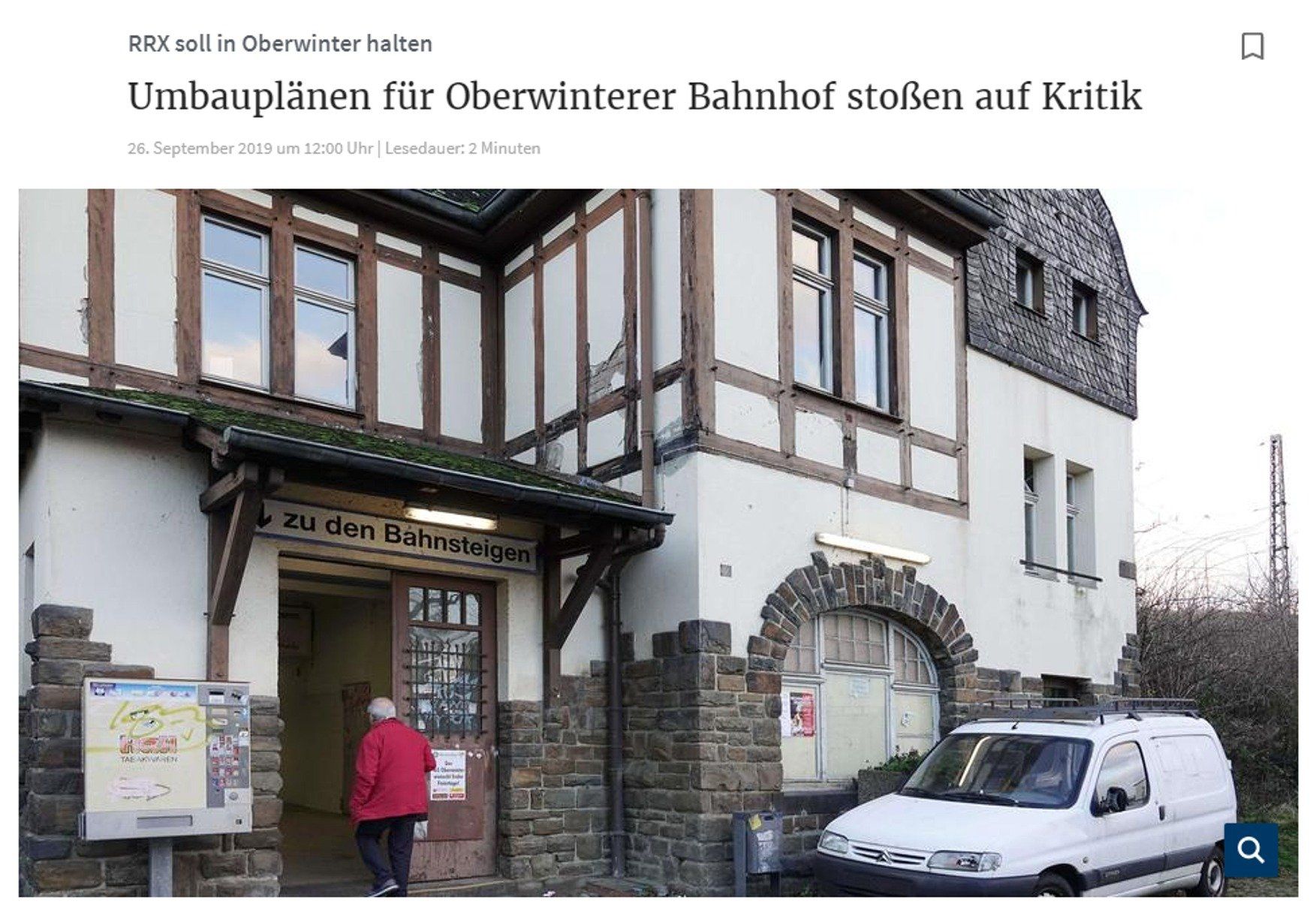 Screenshot Bonner General-Anzeiger