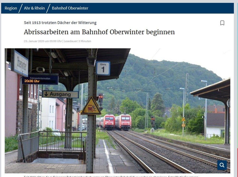 Screenshot Bonner General-Anzeiger