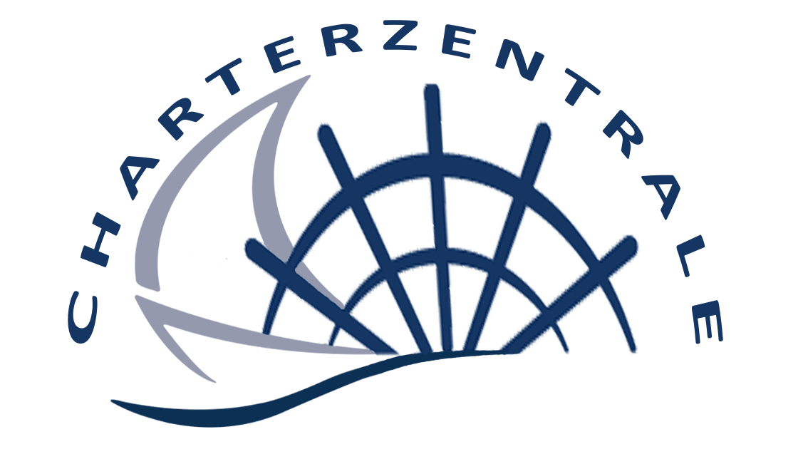 Logo Charterzentrale, Urlaub auf dem Wasser