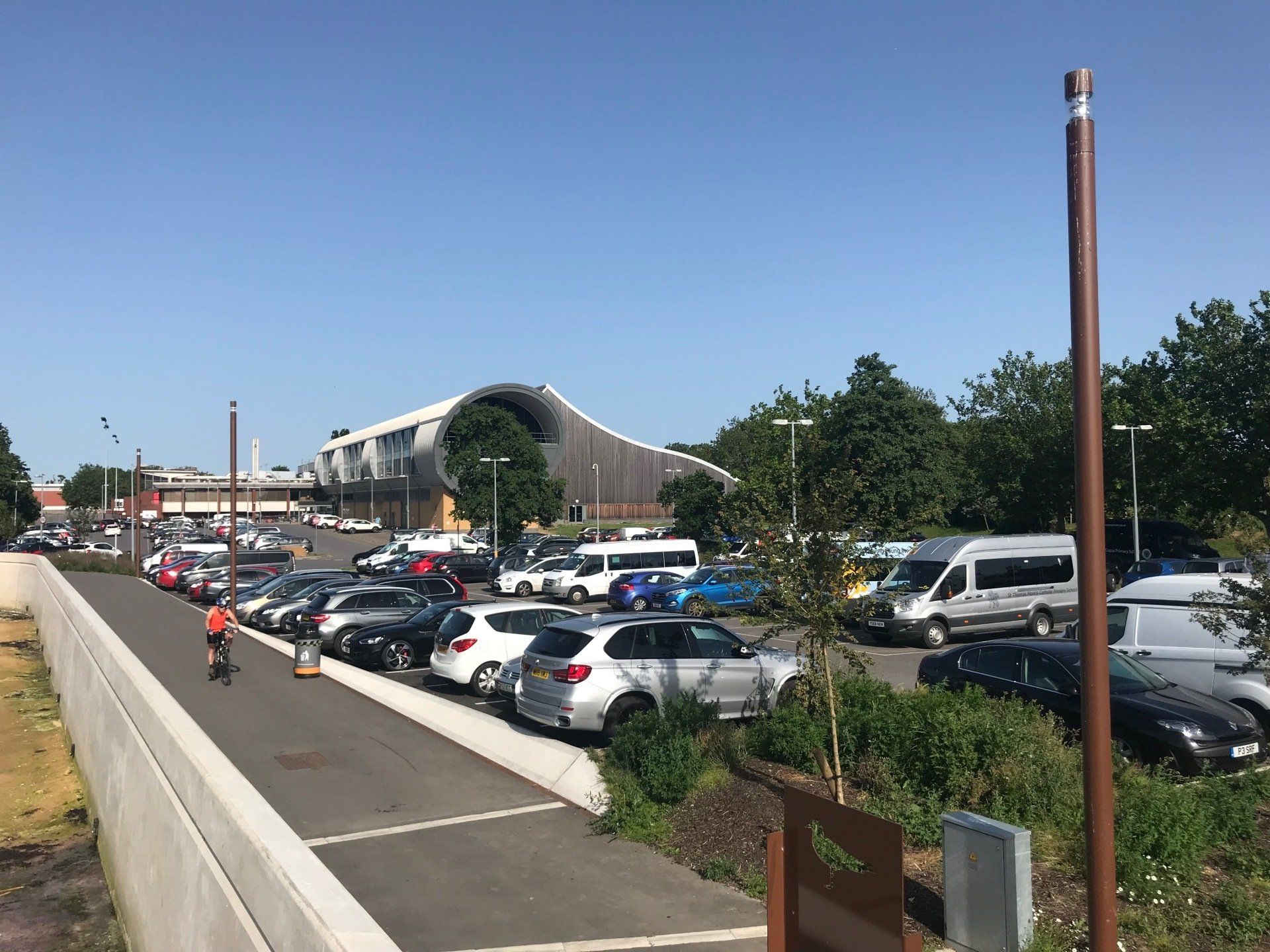 Parking at the Mountbatten Centre