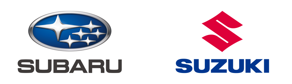Subaru und Suzuki Logo