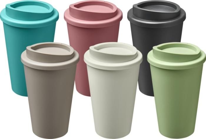 Recycled Americano coffee cups