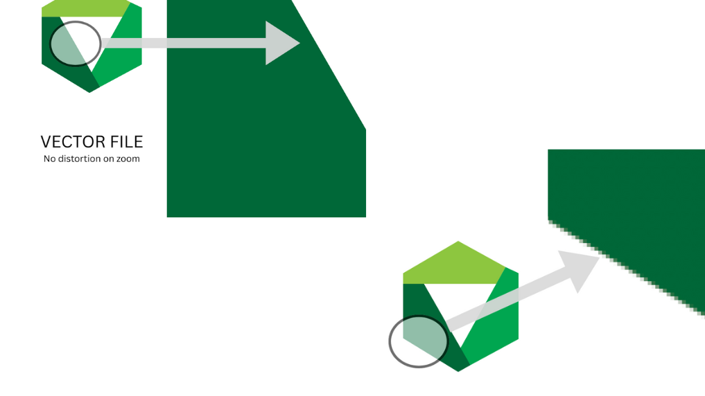 Raster versus Vector Infogram