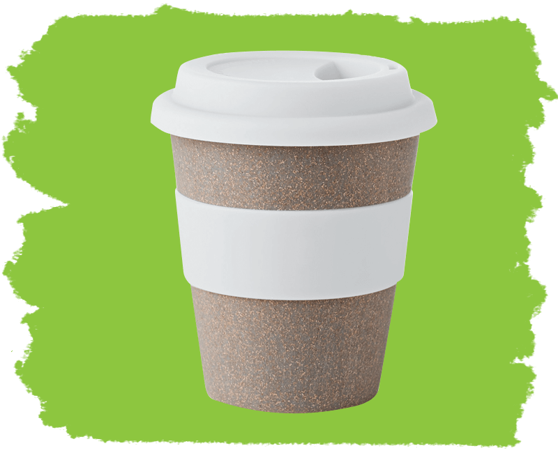 bamboo fibre coffee-cups