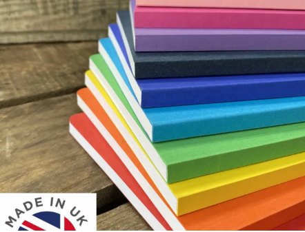 Recycled Card notebooks