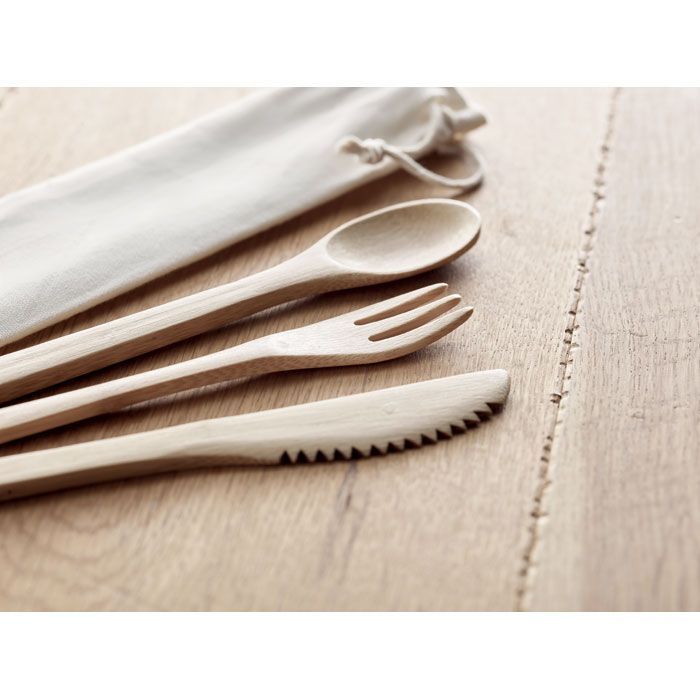 Bamboo-Fibre-Cutlery-Sets