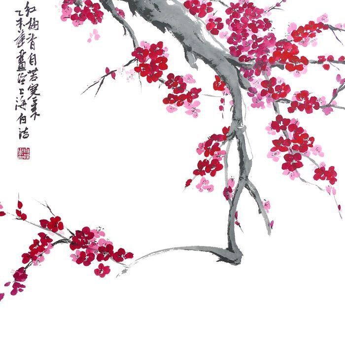 Chinese Freestyle Paintings XieYi Style Chinese Free Style Brush Paintings XieYi