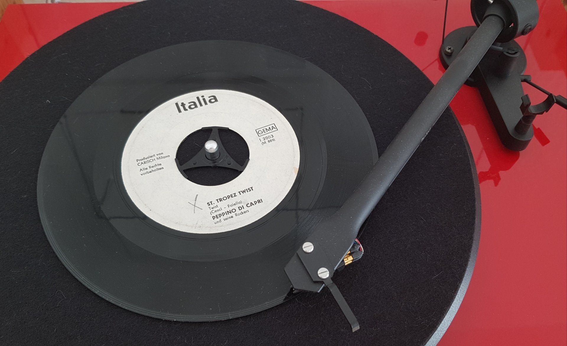 Italia Weißmusterplatte