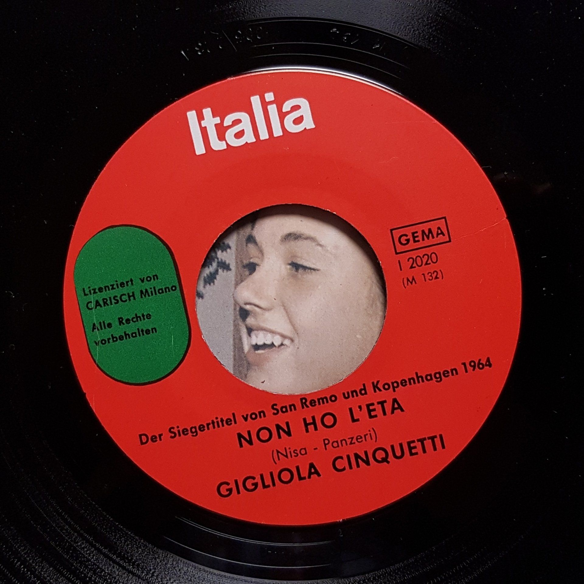 Vinyl Gigliola Cinquetti Italia Schallplatten