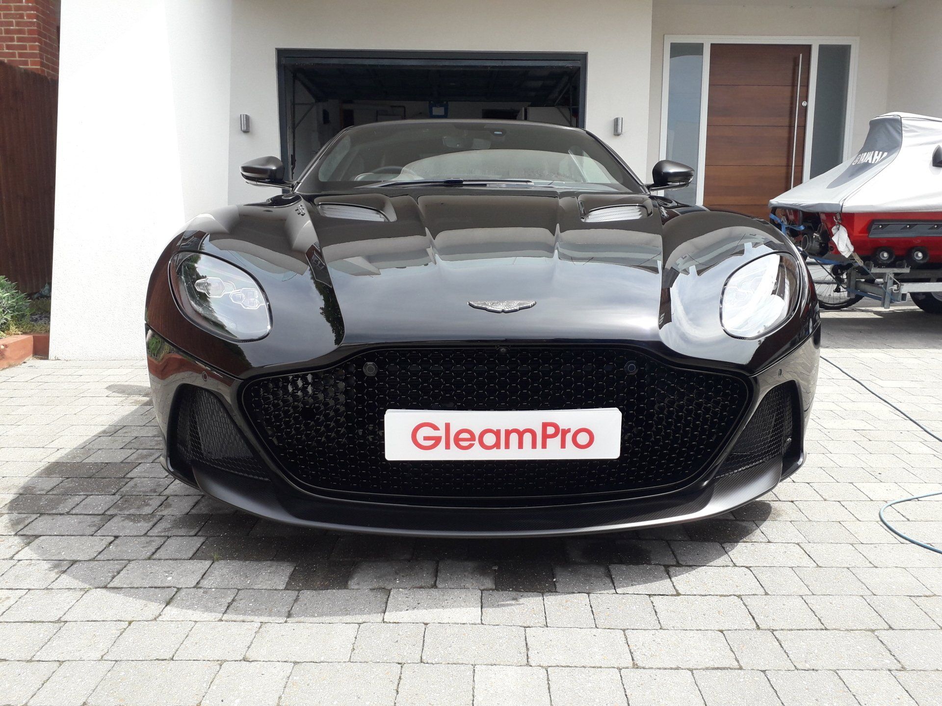 Aston Martin DBS Before having a Premium Valet in Poole