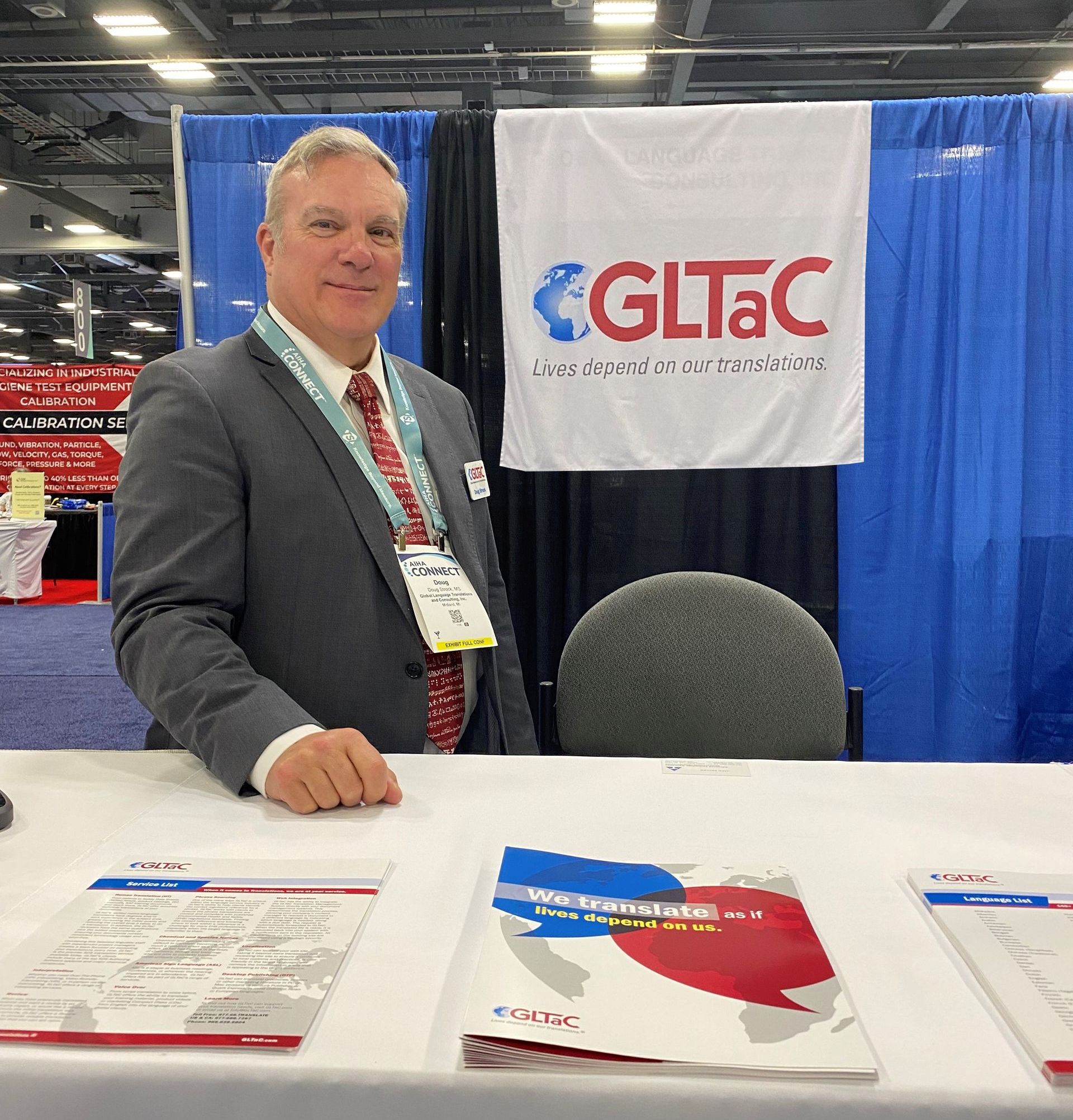 Trade Shows & Events: GLTaC attends many chemical, EHS, and SDS industry events to stay up-to-date with regulatory compliance and other relevant topics to ensure the most accurate technical language translations.