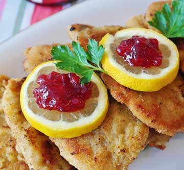 Wiener Schnitzel mit Zitrone