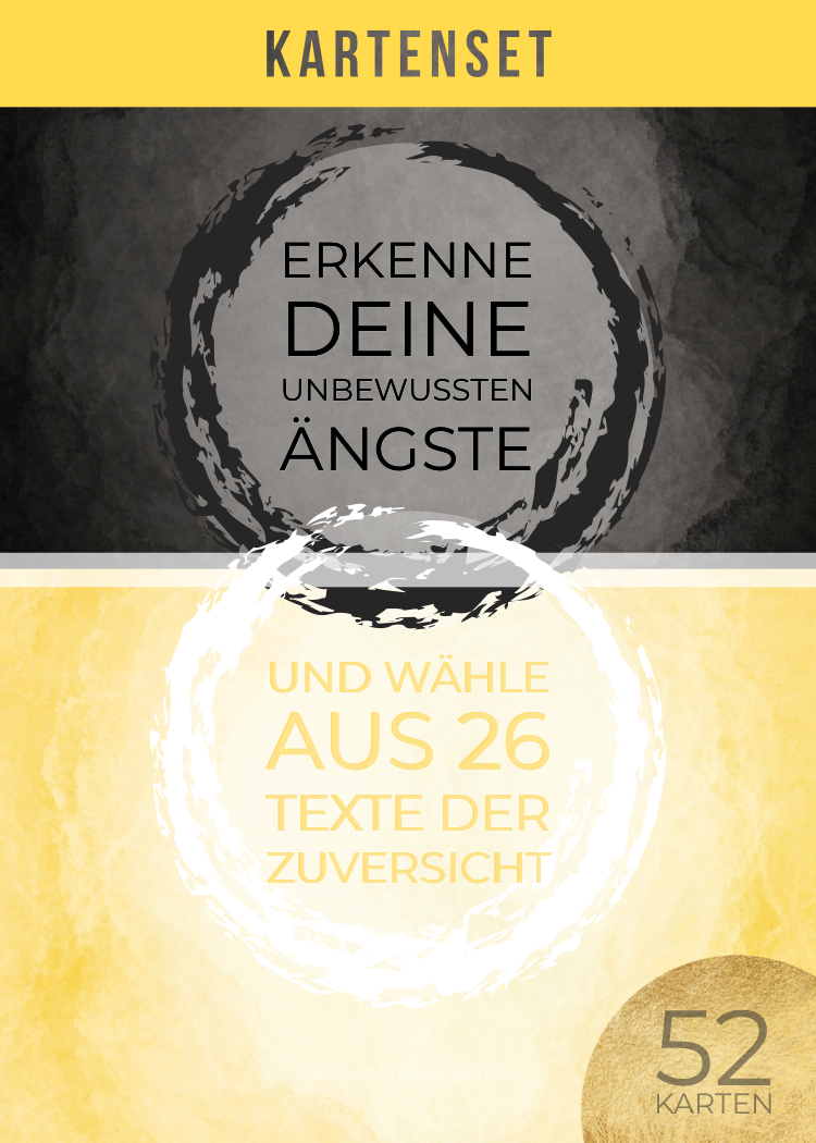 Kartenset -Ängste erkennen- SOSCH- Karten Set - Ängste lösen