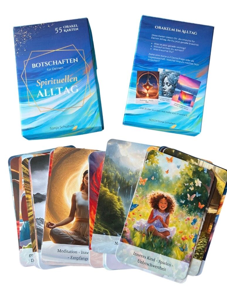 Kartenset -Botschaften für Deinen spirituellen Alltag- SOSCH- Karten Set