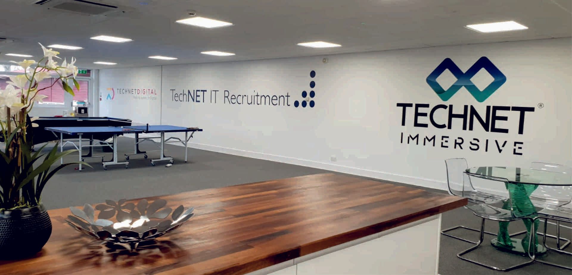 Milton Keynes painter office rebrand