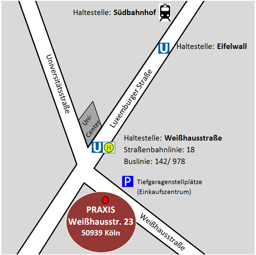 Anfahrt Karte