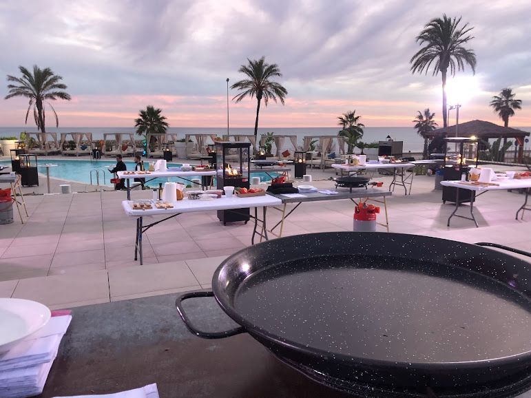 Concurso de paellas en Sitges