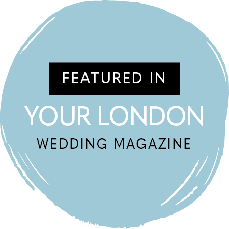 Your London wedding magazine featured badge