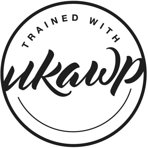 Pearline Events trained with UK Alliance of Wedding Planners accreditaiton bage