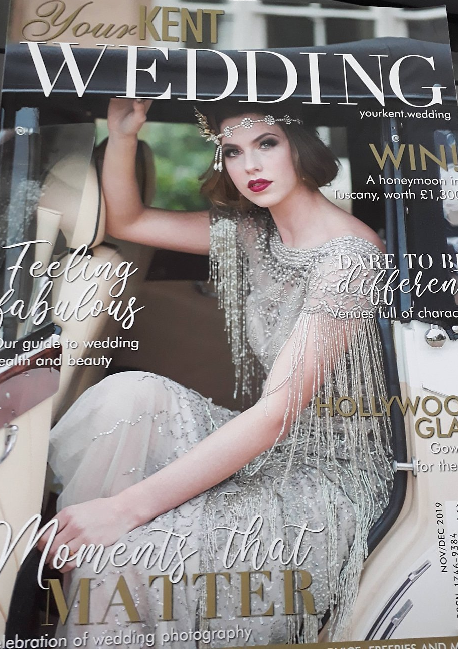 Gatsby Wedding Inspiration front cover of Your Kent Wedding