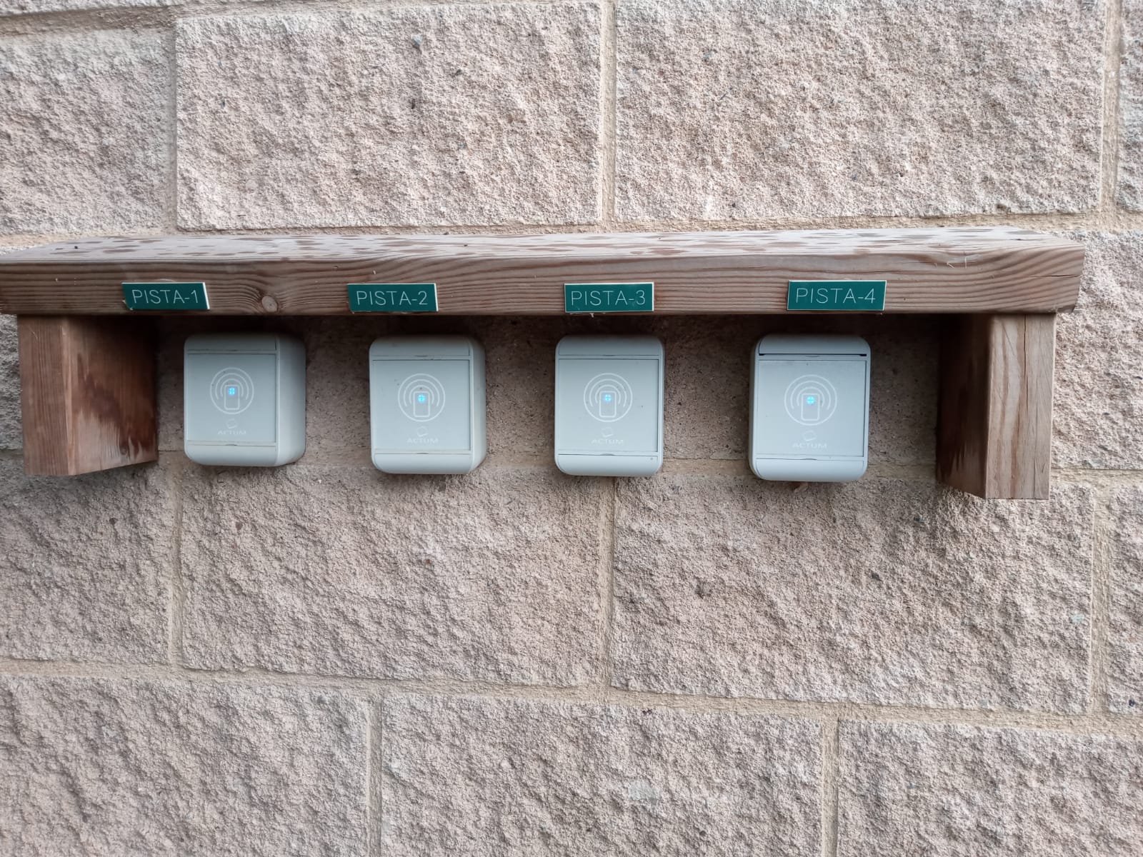 Prepago iluminación de pistas