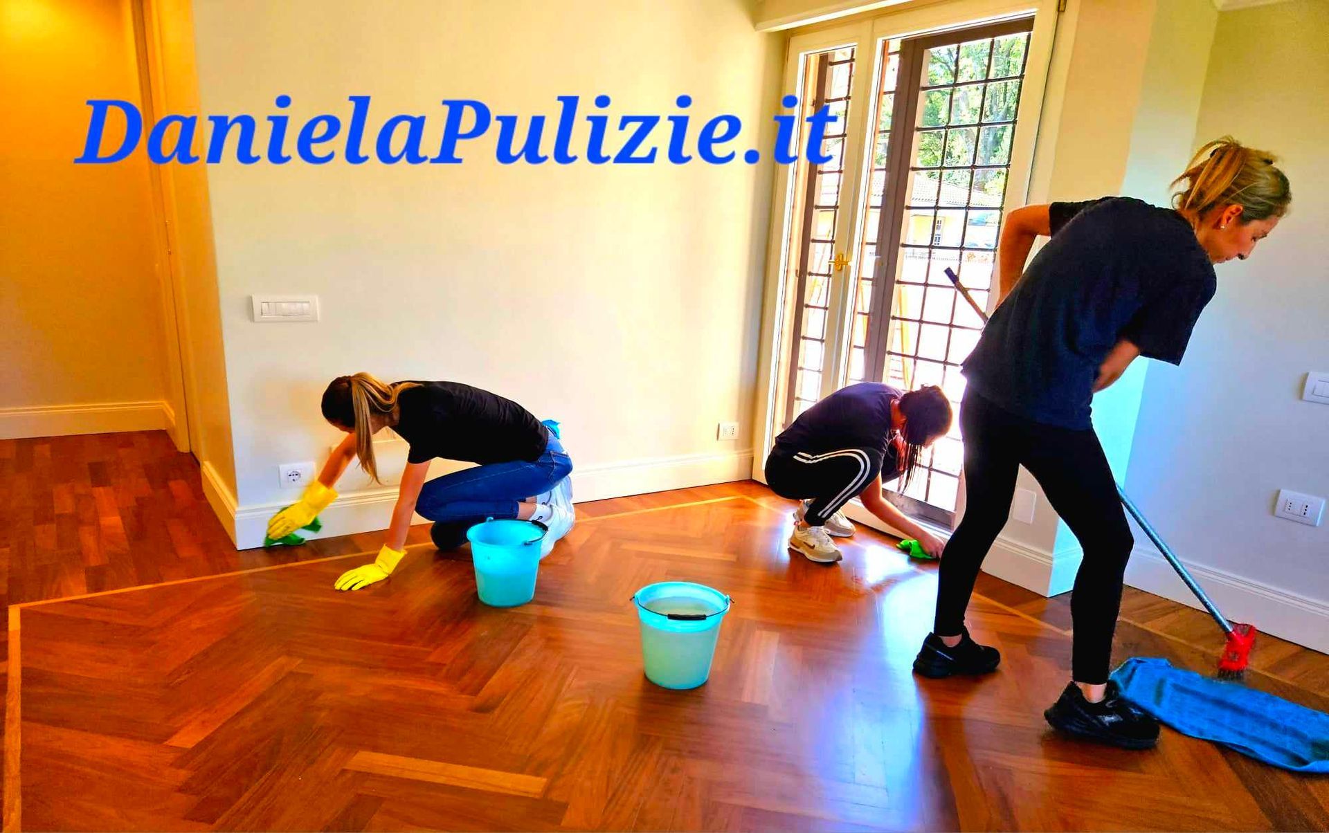 pulizia pavimenti parquet