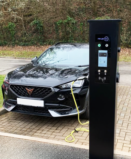 Credit safe EV charging Unit