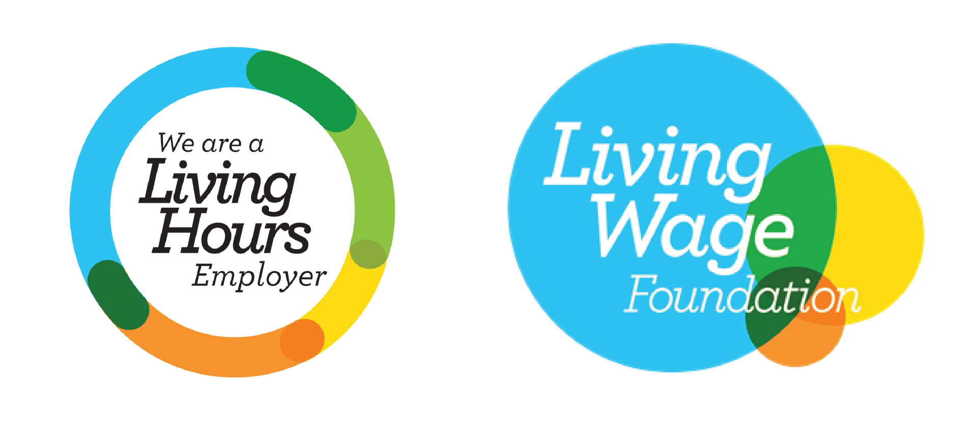 National Living Wage logos