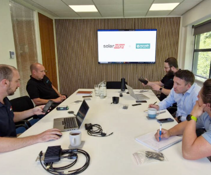 Nuvolt Solar Edge Team Training photo